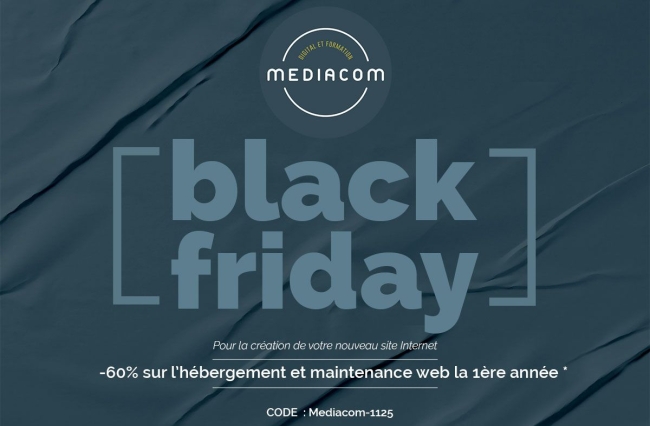 Promos Web création Web BLACK FRIDAY 2025